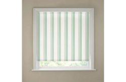 Stripe Roller Blind - 5ft - Teal.